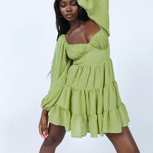 Danny Long Sleeve Mini Dress - Picture 1 of 4